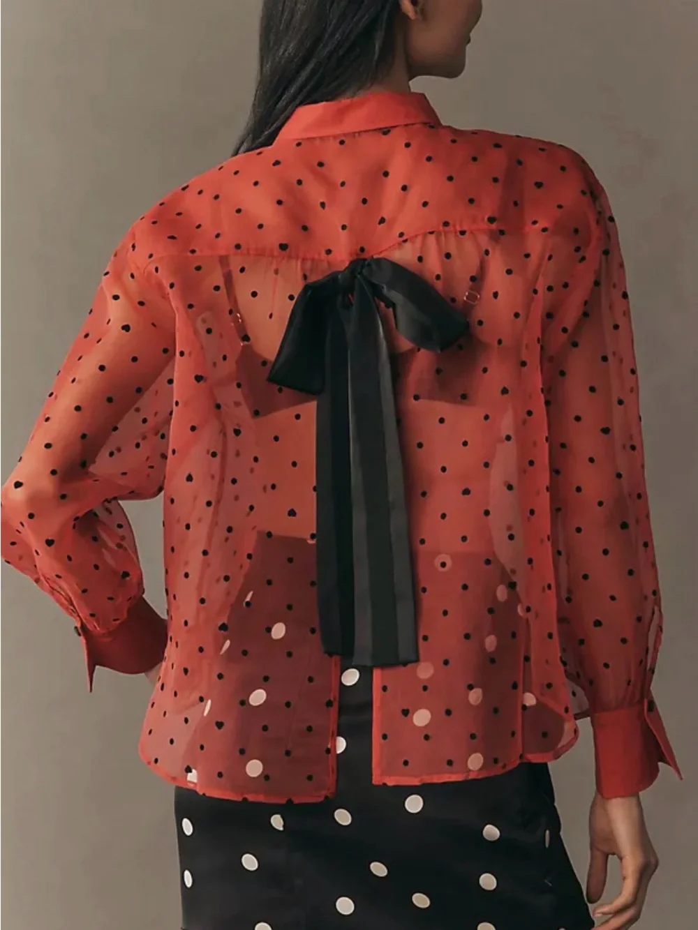 Maeve sheer organza
